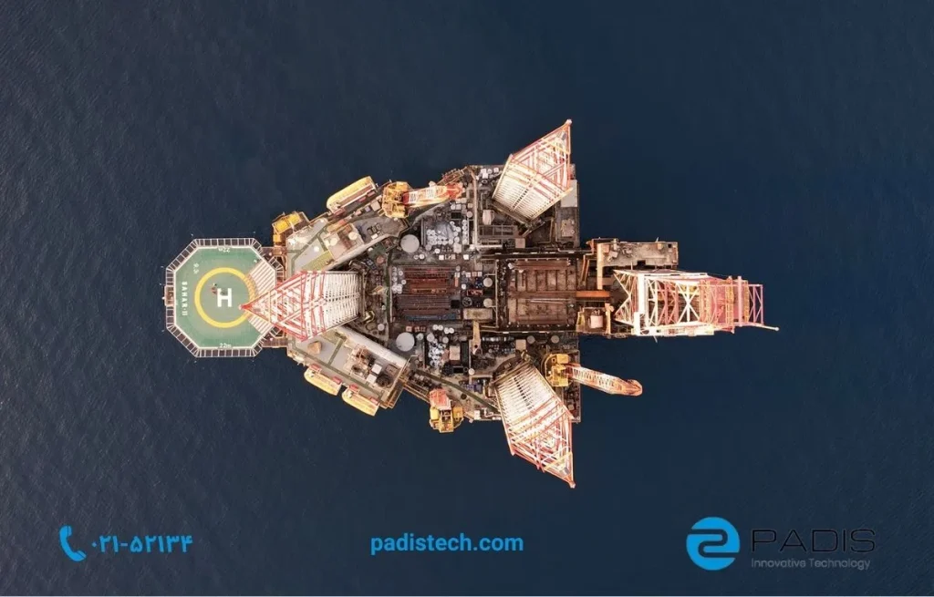 کنترل تردد پرسنل در شرایط عملیاتی ویژه و محیط‌های فراساحلی در شرکت حفاری شمال