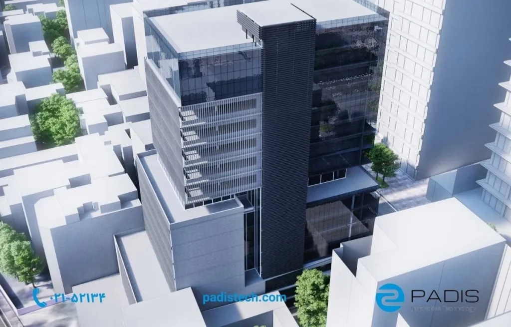 پیاده‌سازی سامانه یکپارچه کنترل تردد هوشمند پادیس در بانک تجارت